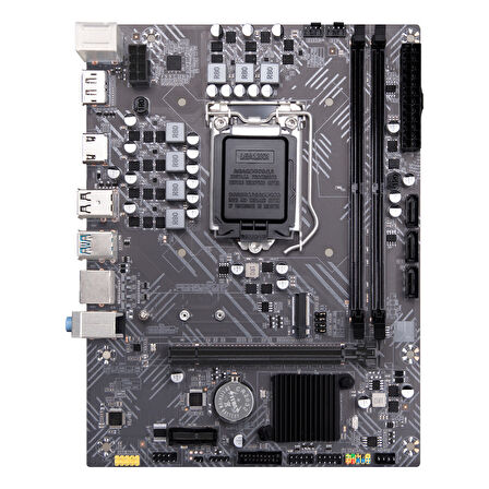 Turbox H510P V1.1 Sata,M2 Ddr4 3200MHz Usb3.0 Dp Hdmi Ses G.Lan 1200 Anakart