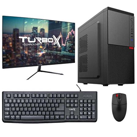 Turbox Tx5193 i5 9400F 32GB DDR4 Ram 512GB SSD 2GB R5 230 23.6 inç FHD Masaüstü Ofis Bilgisayarı