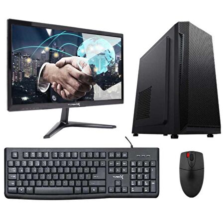 Turbox Tx5249 Intel Core i5 2400 16GB Ram 256GB SSD 21.5 inç FHD Monitör Masaüstü Ofis Bilgisayarı