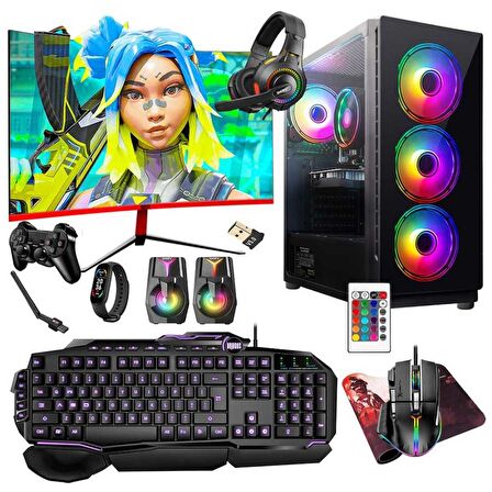 Turbox Tx5309 i5 9400F 32GB Ram 1TB SSD 8GB RX580 27 inç 165Hz Monitör Oyuncu Masaüstü Bilgisayarı