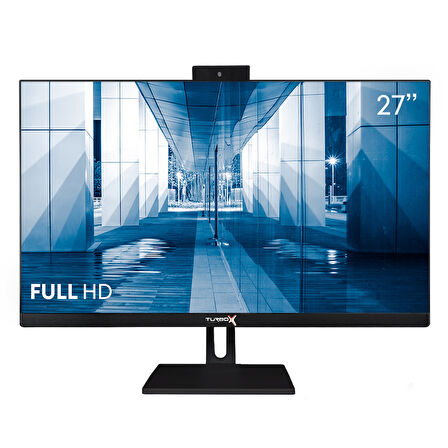 Turbox TAx1200 i7 10700 32GB DDR4 1TB NVMe Intel UHD 630 G.Kartı 27 inç FHD BT Webcam All in One PC
