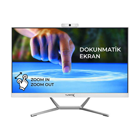 Turbox TAx1379 i7 5500U 8GB Ram 512GB SSD 23.8 Full HD Dokunmatik BT Webcam WiFi All in One PC