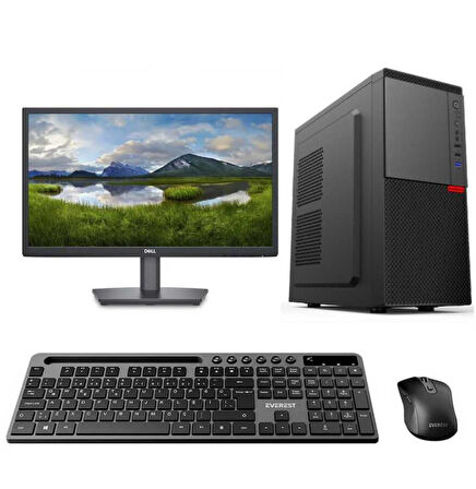 Turbox Tx5540 i7 12700 16GB DDR4 Ram 512GB SSD 23.8 inç FHD Dell Monitör Kurumsal Ofis Bilgisayarı