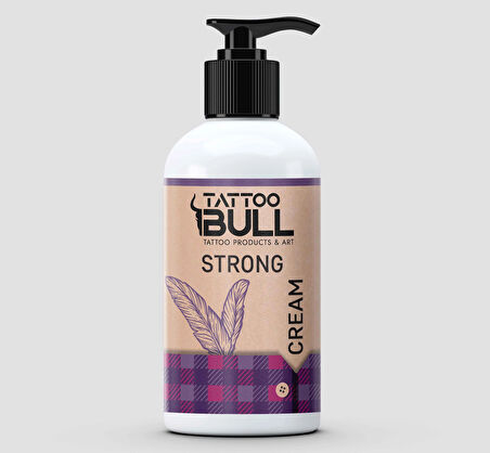 TattooBull Strong Premium Stencil Cream 240 ml. - Dövme Transfer Sıvısı