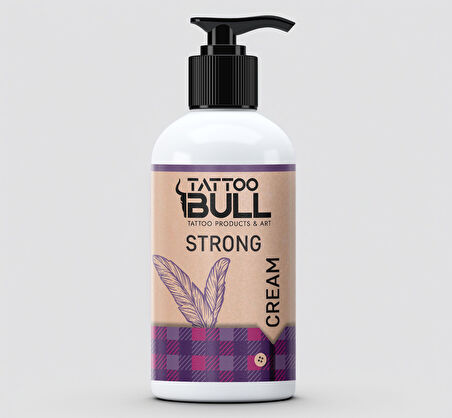 TattooBull Strong Premium Stencil Cream 150 ml. - Dövme Transfer Sıvısı
