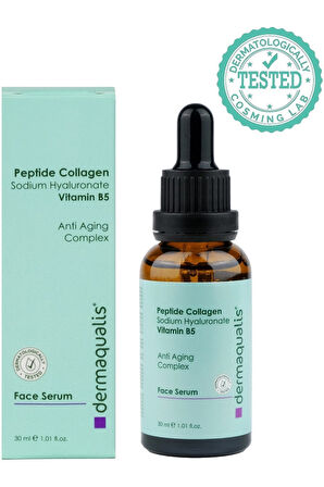 Dermaqualis Komplex Serum Peptide + Vitamin B5 + Hyaluronik Asit 30 ml