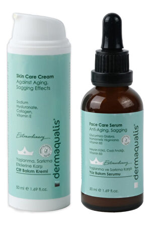 Dermaqualis Yaşlanma Karşıtı Krem Ve Serum Seti