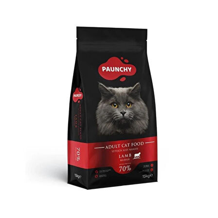 Paunchy Kuzulu Yetişkin Kedi Maması 15kg