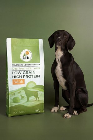 Kito Doğal Besi Kuzu Etli Yetişkin Köpek Maması 15 Kg