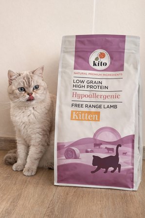 Kito Doğal Besi Kuzu Etli Yavru Kedi Maması 2 Kg