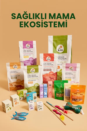 Kito Doğal Besi Kuzu Etli Yavru Kedi Maması 2 Kg