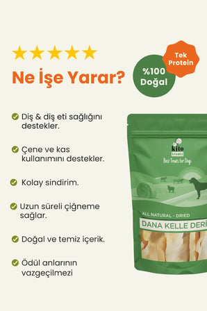 Kito Dana Kelle Derisi ÖDüL Maması (100Gr)
