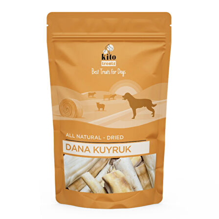 Kito Dana Kuyruk Çiğnemelik Köpek Ödül Maması %100 Doğal, Glutensiz, Organik 100 gr