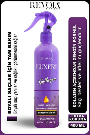 Revola Expert Luxeri Kolay Tarama Fön Suyu 400 Ml Kolajen