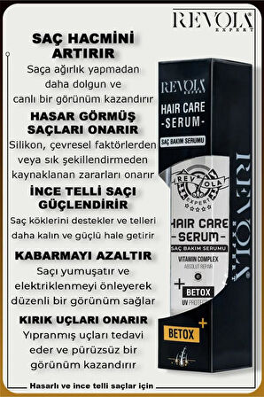 Revola Expert E Vitaminli Tam Onarıcı Saç Bakım Serumu 75 Ml Betox (Botox Etkili)