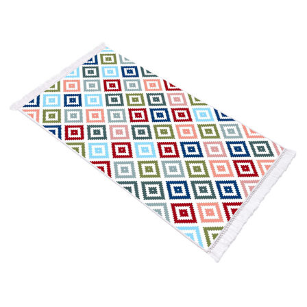 Dekoreko İnci Halı Dijital Saçaklı 1891