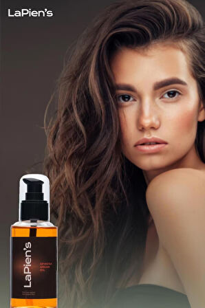 Lapien's Kuru Cansız Yıpranmış Saçlara Özel Yoğun Besleyici Parlaklık Veren Kabarma Önleyici Argan Yağı 100ml