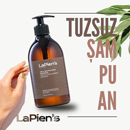 Tüm Saç Tipleri Için Tuzsuz Bakım Şampuanı, Dengeleyici, Arındırıcı,canlandırıcı, Nemlendirici 500ml