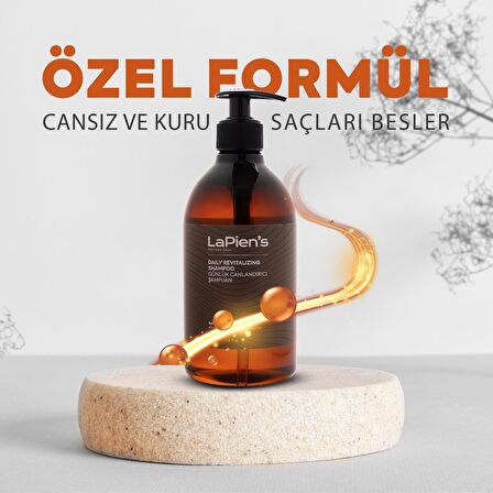 Tüm Saç Tipleri Için Tuzsuz Bakım Şampuanı, Dengeleyici, Arındırıcı,canlandırıcı, Nemlendirici 500ml