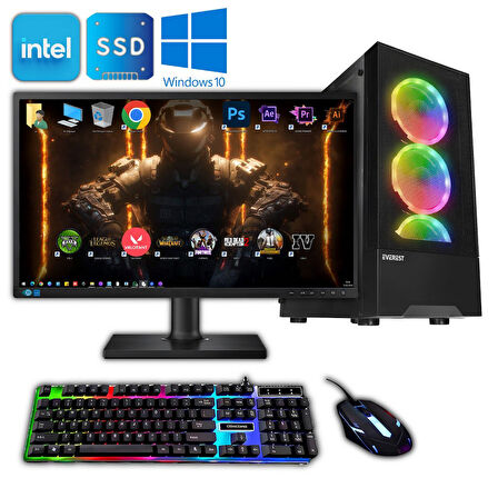 Avantron Gmx7844 İ5 12.Nesil 12600K 16Gb Ddr4 256Gb Ssd 8Gb Rx580 "23.8 Oyun Bilgisayarı