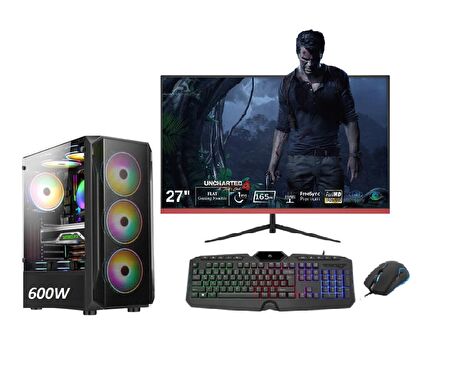 Avantron GMX9958 İ5 12.Nesil 12400F 16GB Ram 512GB M2 NWME 12GB RTX3060 27" Oyun Bilgisayarı