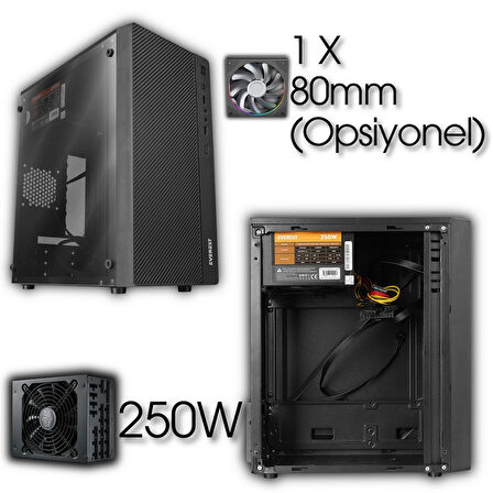 Avantron Evo1040 İ7 3.Nesil 8Gb Ram 128Gb Ssd "18.5 Masaüstü Bilgisayar