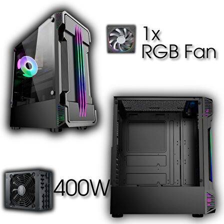 Avantron Gmx1104 İ7 7.Nesil 8Gb Ddr4 256Gb M2 Nvme 4Gb R7 240 Oyun Bilgisayarı