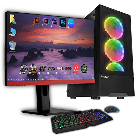 Avantron Gmx1121 İ7 7.Nesil 32Gb Ddr4 1Tb M2 Nvme 6Gb Gtx1660Tı "27 Oyun Bilgisayarı