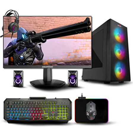 Avantron Gmx9957 İ5 12.Nesil 12400F 16Gb Ddr4 512Gb M2 Nvme 12Gb Rtx3060 "23.8 165Hz Oyun PC