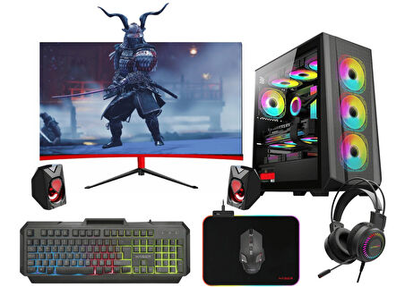 Avantron Gmx9496 İ5 13.Nesil 13400F 16Gb Ddr4 512 Nvme 8Gb Rx580 "27 240Hz (2 Monitör) Oyun PC