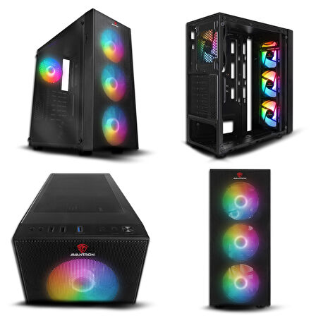 Avantron Gmx9683 İ5 3.Nesil 16Gb Ram 256Gb Ssd 8Gb Rx580 Oyun Bilgisayarı