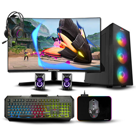 Avantron Gmx7842 İ5 10.Nesil 10400F 16Gb Ddr4 256Gb Ssd 8Gb Rx580 "31.5 165Hz Oyun Bilgisayarı