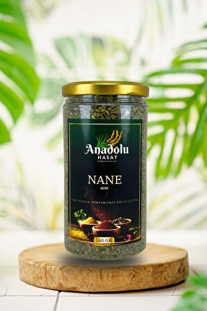 Yeni Sezon Nane 60GR Kavanoz, Kuru Temizlenmiş Nane