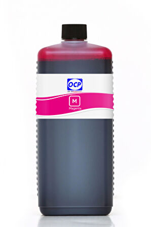 OCP Epson Stylus Photo RX500 Uyumlu Yazıcı Mürekkebi 1000ml M Magenta Macenta Dye