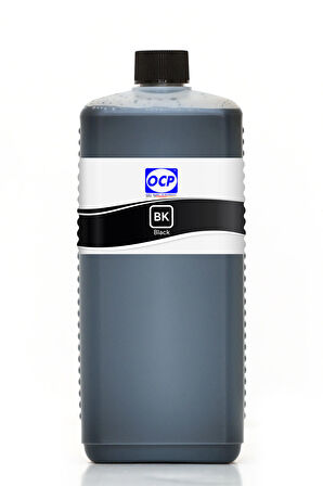 OCP Epson WorkForce Pro WP 4592 Uyumlu Yazıcı Mürekkebi 1000ml BK Black Siyah Pigment