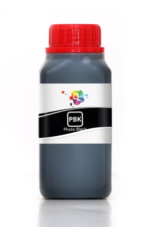 QC Epson Expression Premium XP 520 Uyumlu Yazıcı Mürekkebi 250ml PBK Photo Black Foto Siyah Dye