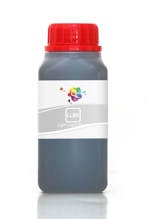 QC Epson Pro 4900 SpectroProofer Uyumlu Yazıcı Mürekkebi 250ml LLBK Light Light Black A.Açık Siyah Pigment