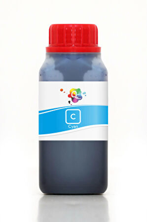 QC Epson SureColor SC F6000 Uyumlu Yazıcı Mürekkebi 250ml C DS Cyan Mavi