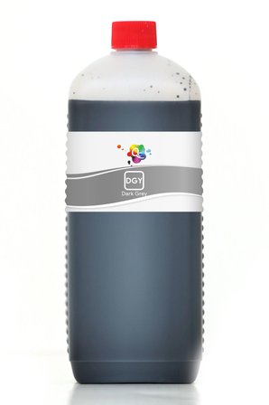 QC Epson SureColor SC P20000 Uyumlu Yazıcı Mürekkebi 1000ml DGY Dark Grey Koyu Gri Pigment