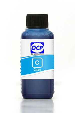 OCP HP Officejet Enterprise Color X555xh Uyumlu Yazıcı Mürekkebi 100ml C Cyan Mavi Pigment