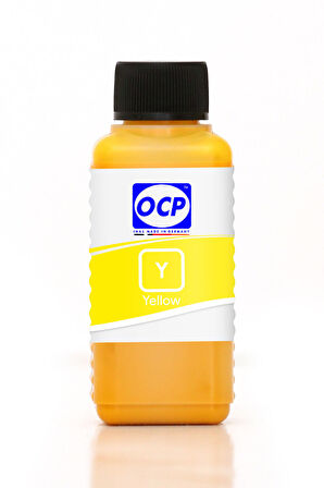 OCP HP Officejet Pro 8600 e Uyumlu Yazıcı Mürekkebi 100ml Y Yellow Sarı Pigment