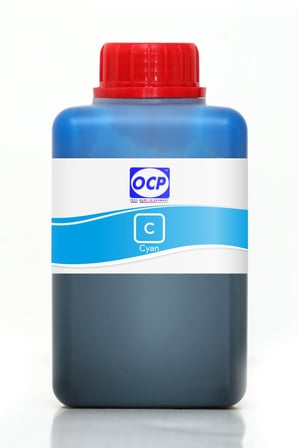 OCP HP Photosmart 5510 e-All-In-One - B111A Uyumlu Yazıcı Mürekkebi 500ml C Cyan Mavi Dye