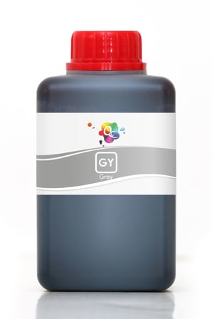 QC HP Designjet T2300 eMFP Uyumlu Yazıcı Mürekkebi 500ml GY Grey Gri Dye