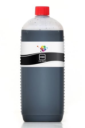 QC HP Designjet T790 Uyumlu Yazıcı Mürekkebi 1000ml MBK Mat Black Mat Siyah Pigment