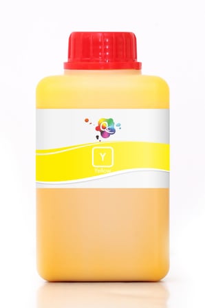 QC HP Officejet Pro 8720 Uyumlu Yazıcı Mürekkebi 500ml Y Yellow Sarı Pigment