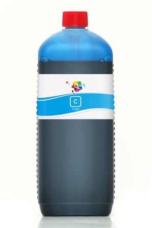 QC HP Photosmart A441 Serisi Uyumlu Yazıcı Mürekkebi 1000ml C Cyan Mavi Dye