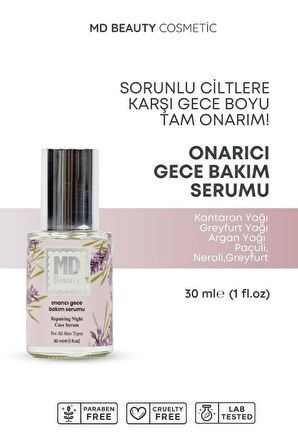 MD Beauty Onarıcı Gece Bakım Serumu