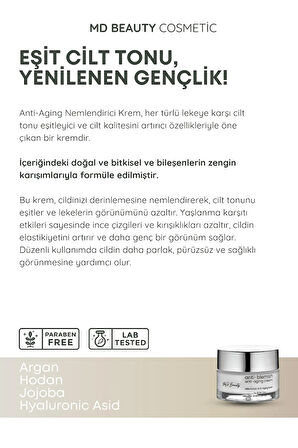 MD Beauty Paçuli Hidrosolü & Nemlendirici Krem Seti