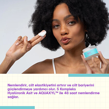 ANY TIME OF DAY-48 Saat Etkili Nemlendirici Krem-5 Kompleks Hyaluronik Asit | Tüm Cilt Tipleri 50ml