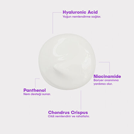ANY TIME OF DAY-48 Saat Etkili Nemlendirici Krem-5 Kompleks Hyaluronik Asit | Tüm Cilt Tipleri 50ml